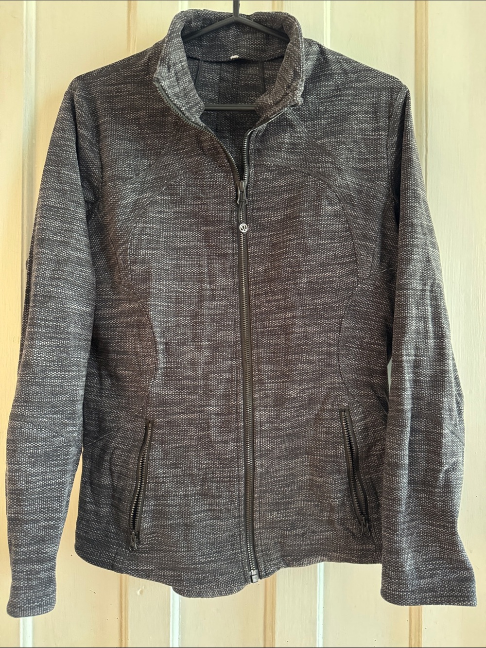lululemon athletica Gray Full-Zip Utility Jacket